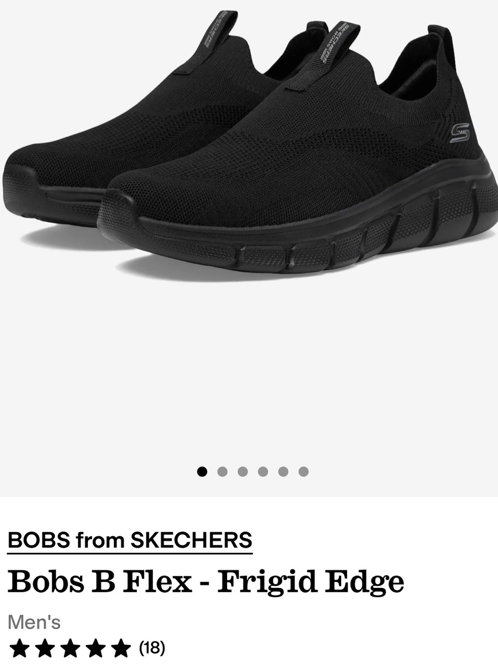 Skechers Bobs B Flex Slip-On Sneakers — Black